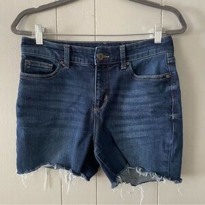St. John's Bay Blue Denim Shorts